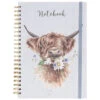 Wrendale Daisy Coo Cow Spiral Bound A4 Notebook -Children's Peripheral Store wrendale lhb016 daisy coo cow spiral bound a4 notebook 1