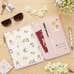 Wrendale ‘Piggy In The Middle’ Guinea Pig Notebook Wallet -Children's Peripheral Store wrendale nbw004 piggy in the middle notebook wallet 2 lifestyle v2