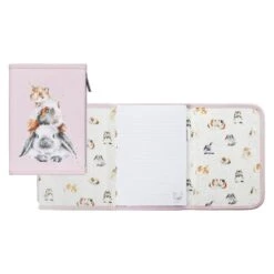 Wrendale ‘Piggy In The Middle’ Guinea Pig Notebook Wallet -Children's Peripheral Store wrendale nbw004 piggy in the middle notebook wallet 5
