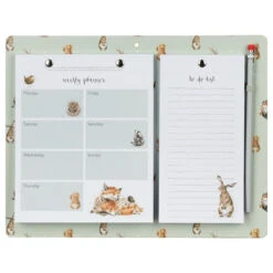 Wrendale Green Magnetic Weekly Planner And To Do List