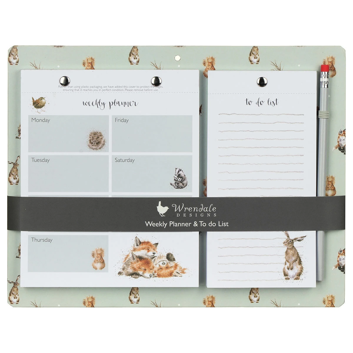 Wrendale Green Magnetic Weekly Planner And To Do List 5 Wrendale Green Magnetic Weekly Planner And To Do List - Image 3