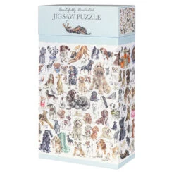 Wrendale ‘A Dog’s Life’ 1000 Piece Jigsaw Puzzle -Children's Peripheral Store wrendale puzzle002 a dog s life 1000 piece jigsaw puzzle boxed 2