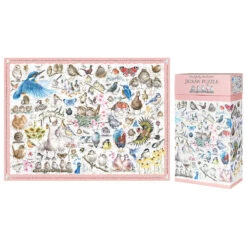 Wrendale ‘Garden Birds’ 1000 Piece Jigsaw Puzzle