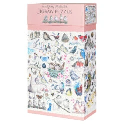 Wrendale ‘Garden Birds’ 1000 Piece Jigsaw Puzzle 15 Wrendale ‘Garden Birds’ 1000 Piece Jigsaw Puzzle -Children's Peripheral Store wrendale puzzle003 garden birds 1000 piece jigsaw puzzle boxed 2