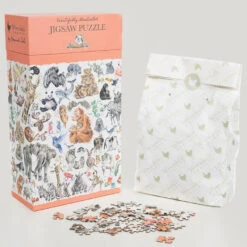 Wrendale ‘Zoology’ 1000 Piece Jigsaw Puzzle -Children's Peripheral Store wrendale puzzle004 zoology 1000 piece jigsaw puzzle 6
