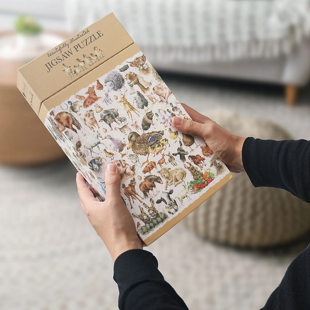 Wrendale ‘Farmyard Friends’ 1000 Piece Jigsaw Puzzle 7 Wrendale ‘Farmyard Friends’ 1000 Piece Jigsaw Puzzle - Image 5